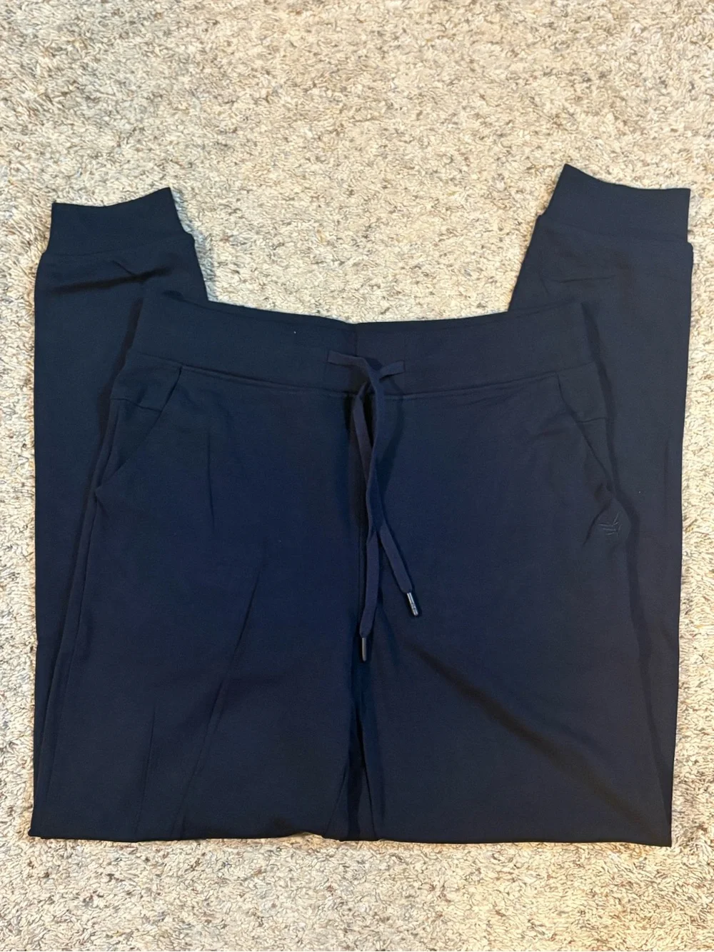 Cozy Earth Men's Ultra-Soft Bamboo Jogger Pants Navy Blue Size Small NWT